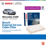 Bosch M5058 External Outer Air-con Cabin Filter for Mercedes- Benz E-Class E200 W213 (2017 - 2023)