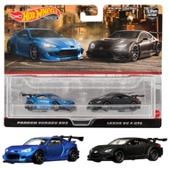 Mattel Hot Wheels Premium 2-Pack Pandem Subaru BRZ/Lexus RC F GT3 [3 years and up] HKF51