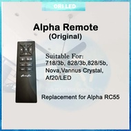 Alpha Ceiling Fan Remote RF42L/56L/5S-FT 5 Speed Original Product Aaron Shop Lightman
