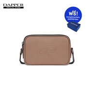 DAPPER กระเป๋าสะพายข้าง DP Iconic Crossbody Bag สีเบจ + DAPPER Box
