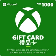 Microsoft Xbox 禮品卡 $1000 數位下載版