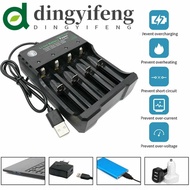 DINGYIFENG Battery Charger For Rechargeable Batteries Lithium Battery Intelligent Li-ion Battery 18650/18500/16340/14500/26650 For 18650 Charging