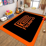 Roland Mat Sound Absorbing Stage Carpet Rug Drum Blanket for Bass Drums Electronic Jazz Musical Vint