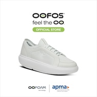 OOFOS OOFOS - OOmg+ Club White  (Womens) รองเท้าเพื่อการฟื้นฟู