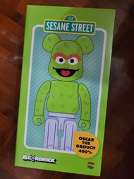 400% Medicom Sesame Street 芝麻街 Oscar Bearbrick