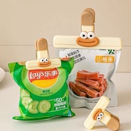 Sealed Sealing Clip Cute Universal Strong Food Clip Potato Chips Moisture-Proof Milk Snacks Large Se