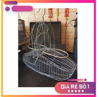 Crested Bird Trap - Zinc Bird Trap