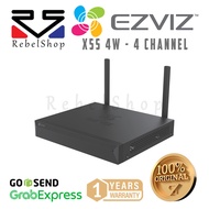EZVIZ X5S / X5 S 4W 4 Channel Wireless IP Camera CCTV Wifi Up To 5MP - 4CH 4 CH