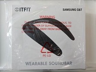 ITFIT by Samsung C&T 穿戴式掛頸藍芽喇叭 ITFITSP07 - 黑色