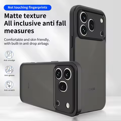 ShockProof Soft TPU+PC Matte Back Cover Phone Case For Honor 600 Pro Honor600 Honor600Pro 5G
