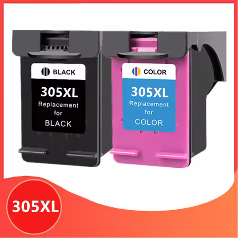 Compatible Ink Cartridge 305XL Replacement for HP 305 XL for HP305 Deskjet 2320 2710 2720 2730 1210 