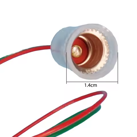 10PCS E10 Lamp Holders with Wires - Teaching Instrument Light Base Accessories