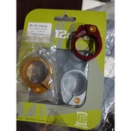 12o'clock 31.8mm Superlight CNC TitaniumAl7075 SeatClamp Seatpost clamp AC type last piece clearance