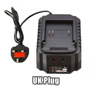 【Lowest Price】18V Li-ion Battery Charger Replacement For Makita BL1415 BL1420 Battery 18V 21V Power Tool Battery Charger UK Plug