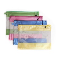 Produk MAP ZIPPER POCKET RESLETING PLASTIK B4 BESAR TEBAL SLETING