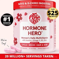 PeachPerfect Inositol Multivitamin-PeachPerfect Inositol, D-Chino Inositol, Omega3 Fitness Health Ca
