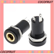 COCOFRUIT 3/4 Pin 3.5mm Audio Jack Socket, 3.5 mm Gold Plated 3.5 mm Headphone Female Socket, 3/4 Pole Stereo PJ392A Audio Socket