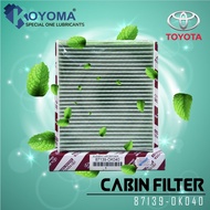 TOYOTA VELLFIRE 2015 Y , TOYOTA ALPHARD 2015Y, TOYOTA HILUX 2016Y ,TYT INNOVA 2016Y CABIN FILTER 871