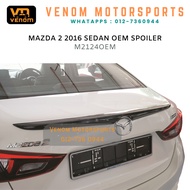【NO PAINT】 MAZDA 2 2016 SEDAN OEM SPOILER - M2124OEM