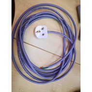 Malaysia 3core Flexible Cable 40/0076 C/W Plug Top 13A (sirim)