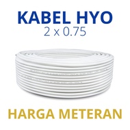 NYMHY 2x0.75mm 2X1.5MM 2X1.5 MM 2x0.75 mm 1M Stranded Cable| SNI Electrical Cable 2x0.75 2X1.5MM PER