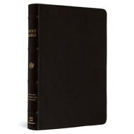 2025 ESV Compact Bible, Buffalo Leather, Deep Brown