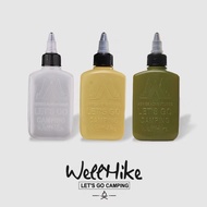 Wellhike Sauce Bottle Outdoor Oil Bottle Camping Seasoning Jar Leak-Proof Oil Bottle Japanese Style 