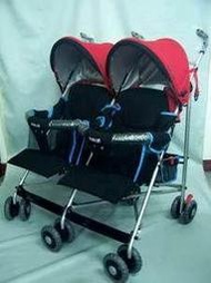 e世代IAN BABY 8888T2雙人座並排手推車雙座位推車避震可平躺平雙人嬰兒推車傘車/雙人嬰兒車台灣製造一年保固