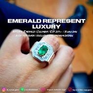 [original] Natural Emerald Colombia zamrud suasa body