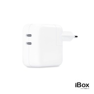 35W Dual Port USB-C Charger Adapter Compatible for MacBooks, iphone, iPad, Watch, and Earbuds