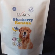 Homemade Dog Snack, Gluten Free & Grain Free Barkies Blueberry Banana