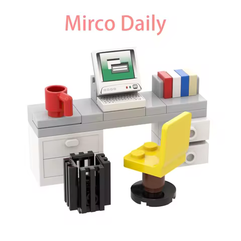 Learn Desk Study RoomCompatible Major Brand Toys Building Block Classic Collections Assembled Brick 