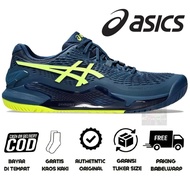 RESOLUTION 9 MAKO BLUE SAFETY YELLOW TENNIS SHOES