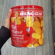 Khong guan Top Mini Assorted Biscuits Cans 650gr