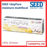 [Multifocal] Kính áp tròng 1-Day 2 tròng SEED 1DAY PURE Multistage  32 Lenses