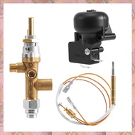 (NVIS) Gas Patio Heater Control Valve Thermocouple Sensor Dump Switch Knob Propane Lpg Fire Pit Cont
