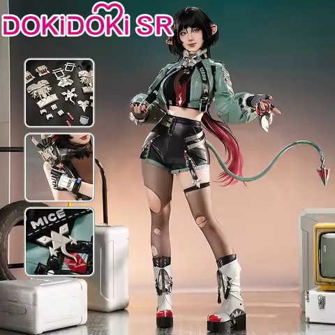 IN STOCK Jane Doe Cosplay Costume Game Zenless Zone Zero Cosplay 【S-2XL】DokiDoki-SR ZZZ Women Metal 