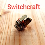 MONO SWITCHCRAFT STEREO GUITAR JACK Original USA FOR GIBSON FENDER