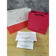 Kate Spade PaperBag GiftBag , Wallet Box &amp; Drawstring DustBag 防尘袋 Beg Habuk