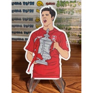 Liverpool Shaby Alonso Sticker.(Xabi Alonso.) 2005 Set.