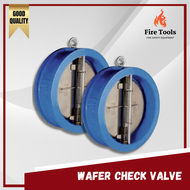 Wafer Check Valve High Quality Ductile Iron Cast Iron Wafer Spring Assisted Dual Plate Type Check