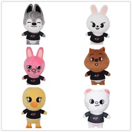 ✬【Ready Stock!!】Skzoo Plushie Pillow Doll 8.2in(20cm) Toys ,Stray Kids Jiniret/Wolf Chan/Leebit/D