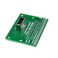 Type-e Female A KEY Test Board All 20P with PCB Male Socket USB3.1 Connector for TYPE-C Test