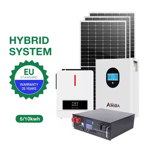 High Quality 15kw Solar Kits Stacked System 5kw 6kw 8kw 10kw Off Grid Home Solar Power System With B