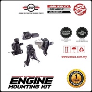 Toyota Altis ZZE 122 engine mounting kit set