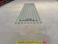 ATAP SPANDECK 67 TEBAL 0.45mm FULL SENG SPANDEK