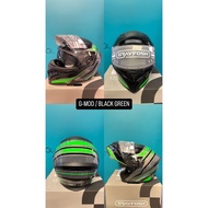 Grayfosh G3838 Modular Flip Up Helmet 2 in 1 Full Face Open Face Motorcycle Double Visor Anti-fog vi
