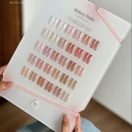 เซตสีเจลไซรัปสุขภาพดี Watery Nude ROUNI 30 สี พร้อมชาร์ทโชว์