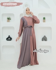 DRESS AFRIN DAN AIRA KATUN POLO LINEN TERBARU WANITA MUSLIMAH/OOTD HIJABERS BY AKU KARISSA