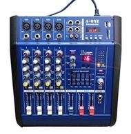 JH Power mixer a one เพาเวอร์มิกเซอร์ ขยายเสียง500วัตต์ บลูทุธ MIX 4CH BLUETOOTH USB/SD CARD EFFECT-